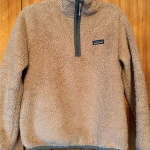 Patagonia Beige Women’s 1/4 zip Los Gatos  Sweater